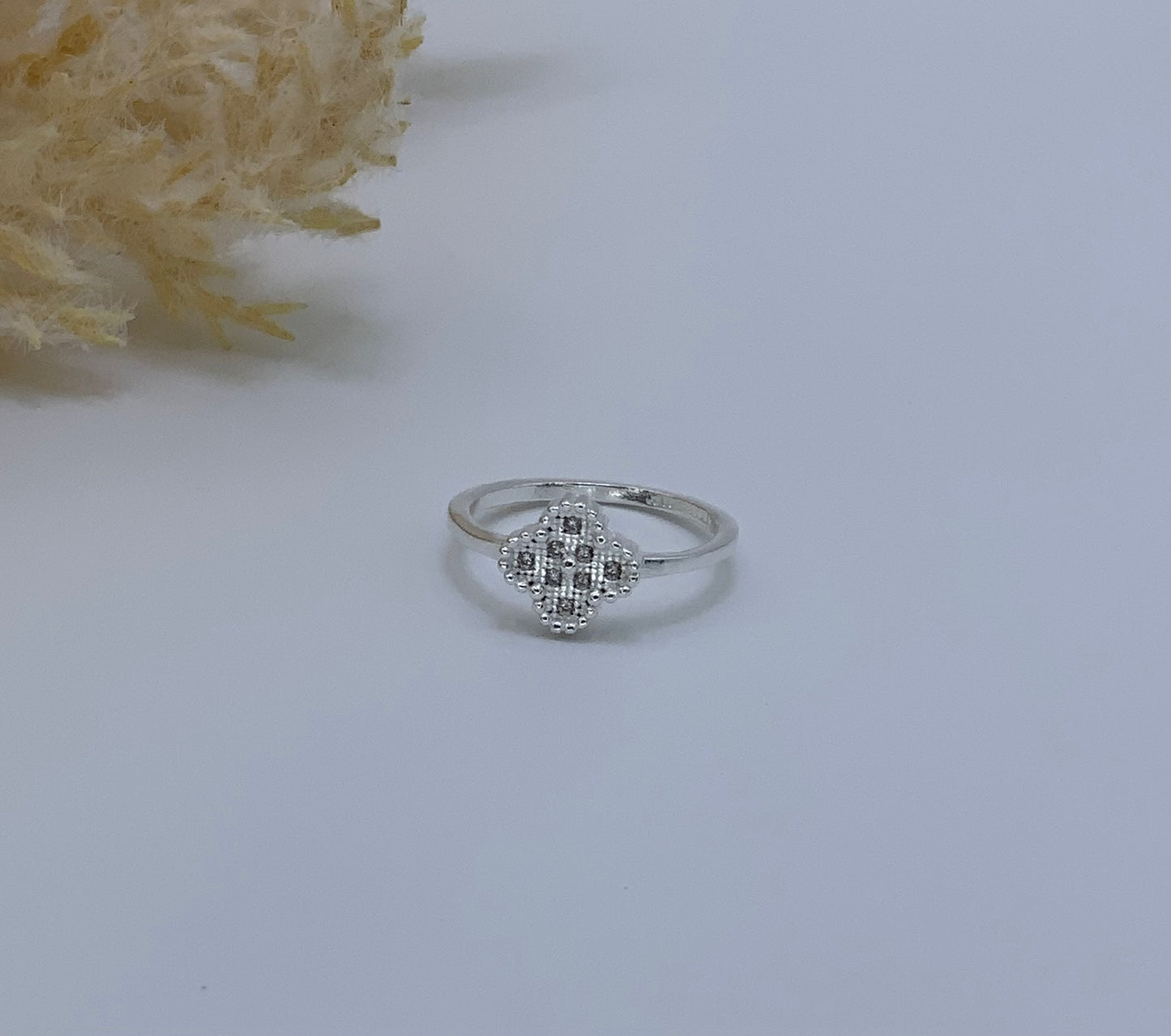 Clover Ring Sterling