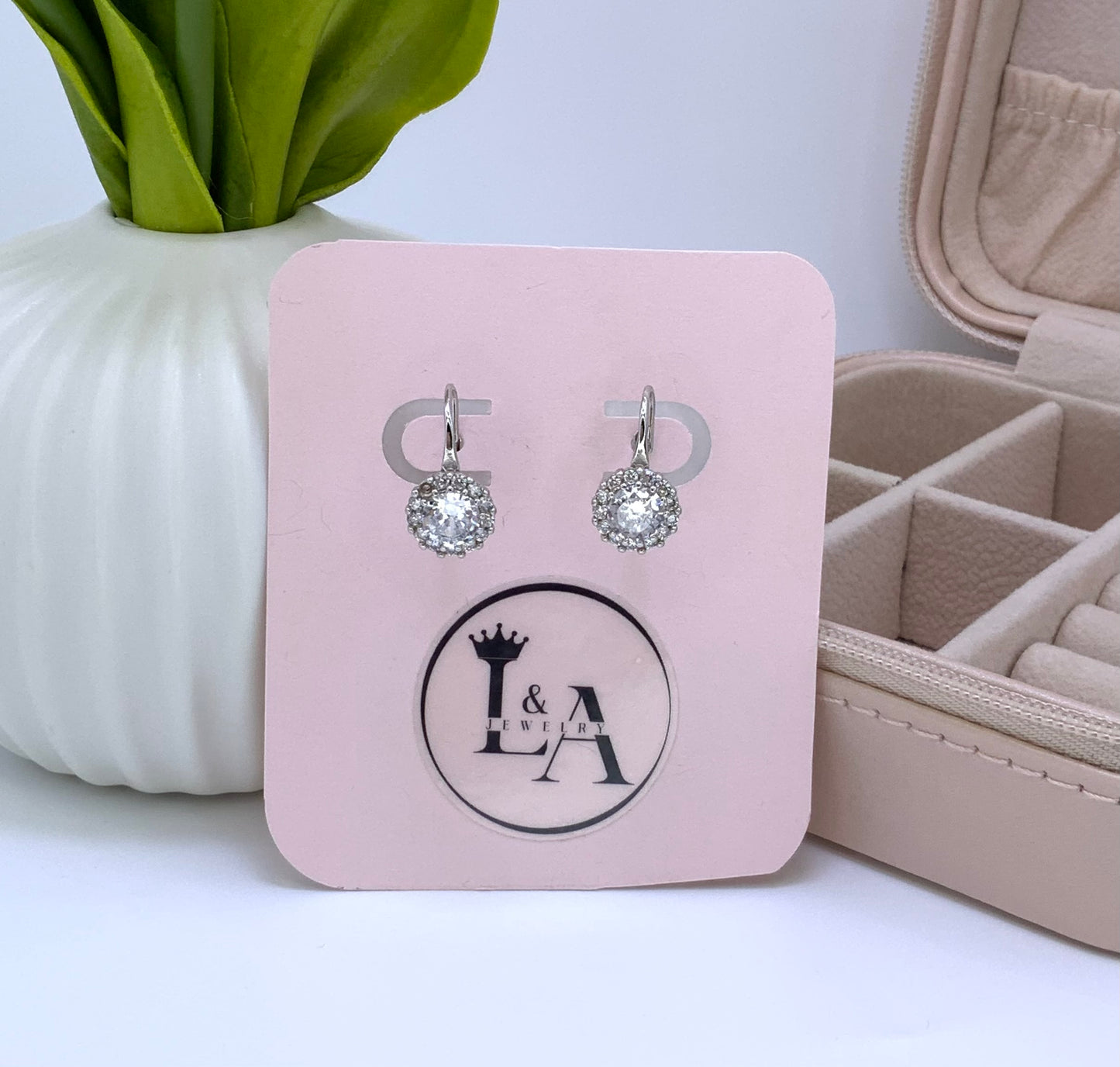 Arlet Earring Hoop With Zc Sterling Silver 925