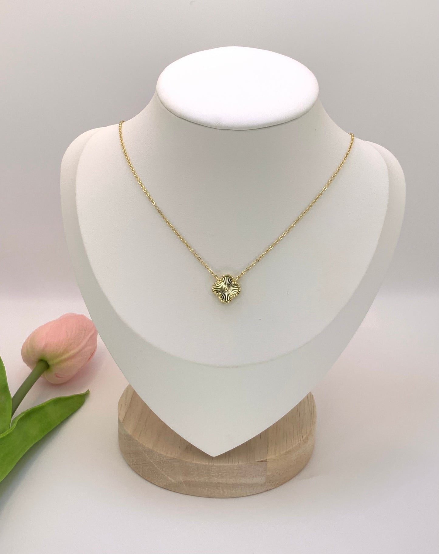 Trebol Necklace Sterling Silver 925