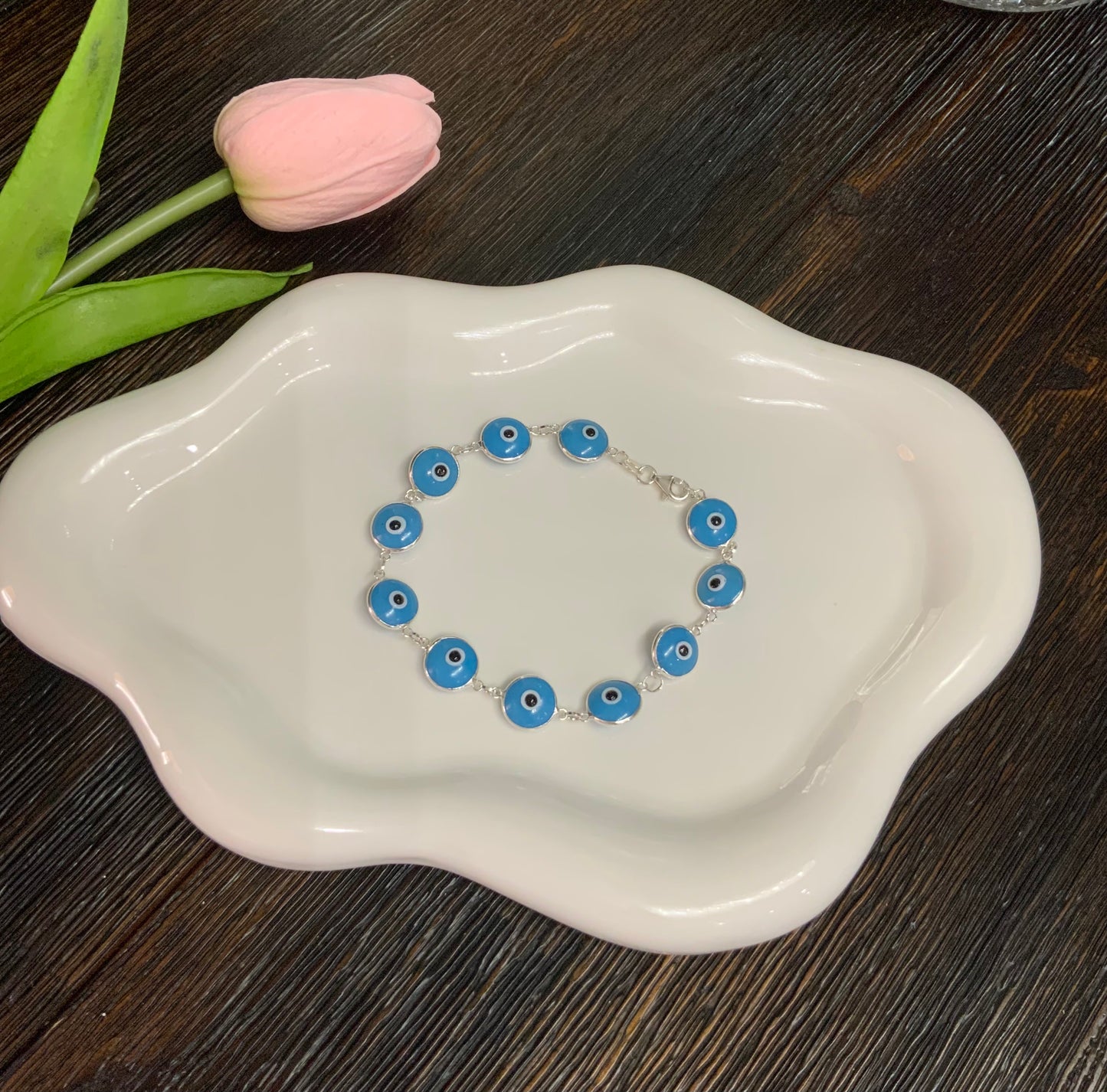 Evil Eye Bracelets Sterling Silver 925