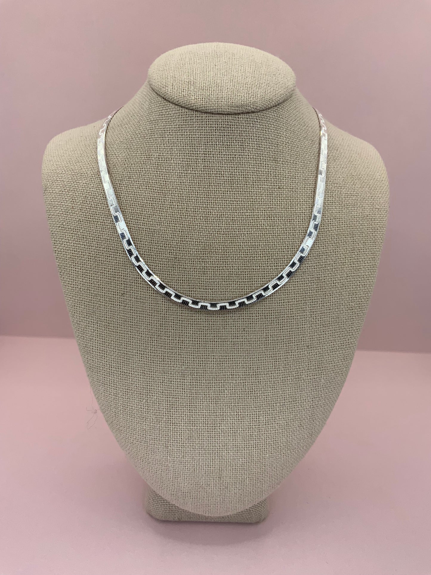 Azteca Necklace Sterling Silver 925