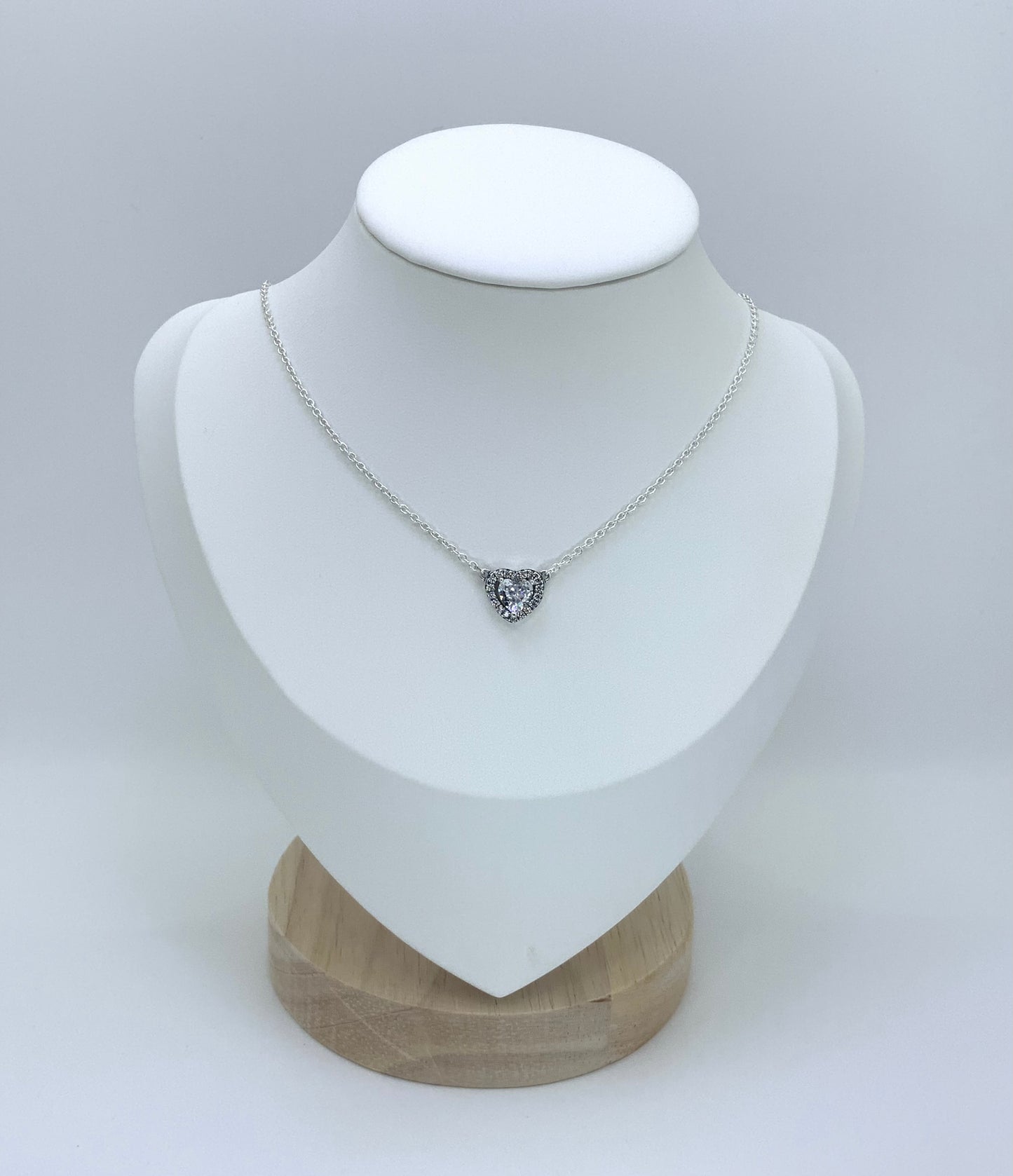 Dafne Heart Necklace with Zc