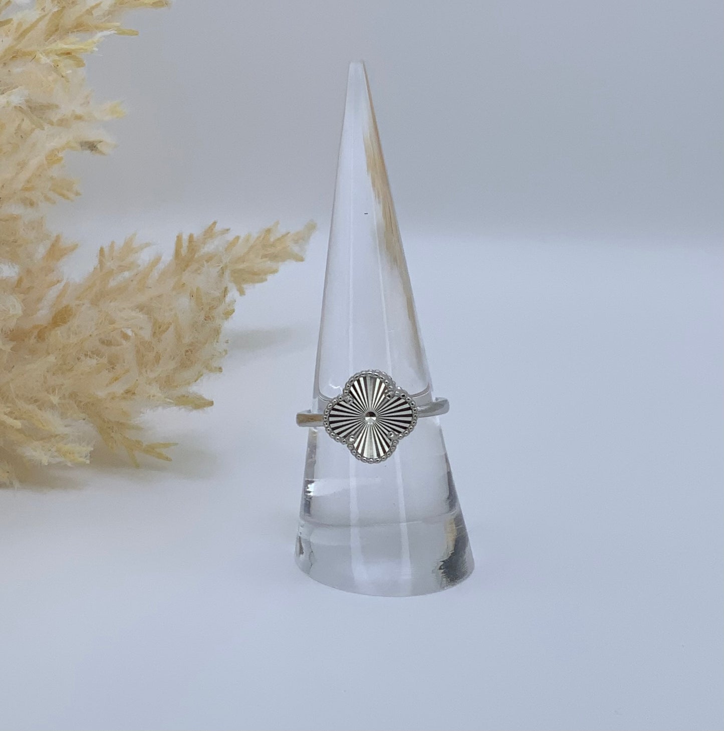 Clover Ring Sterling