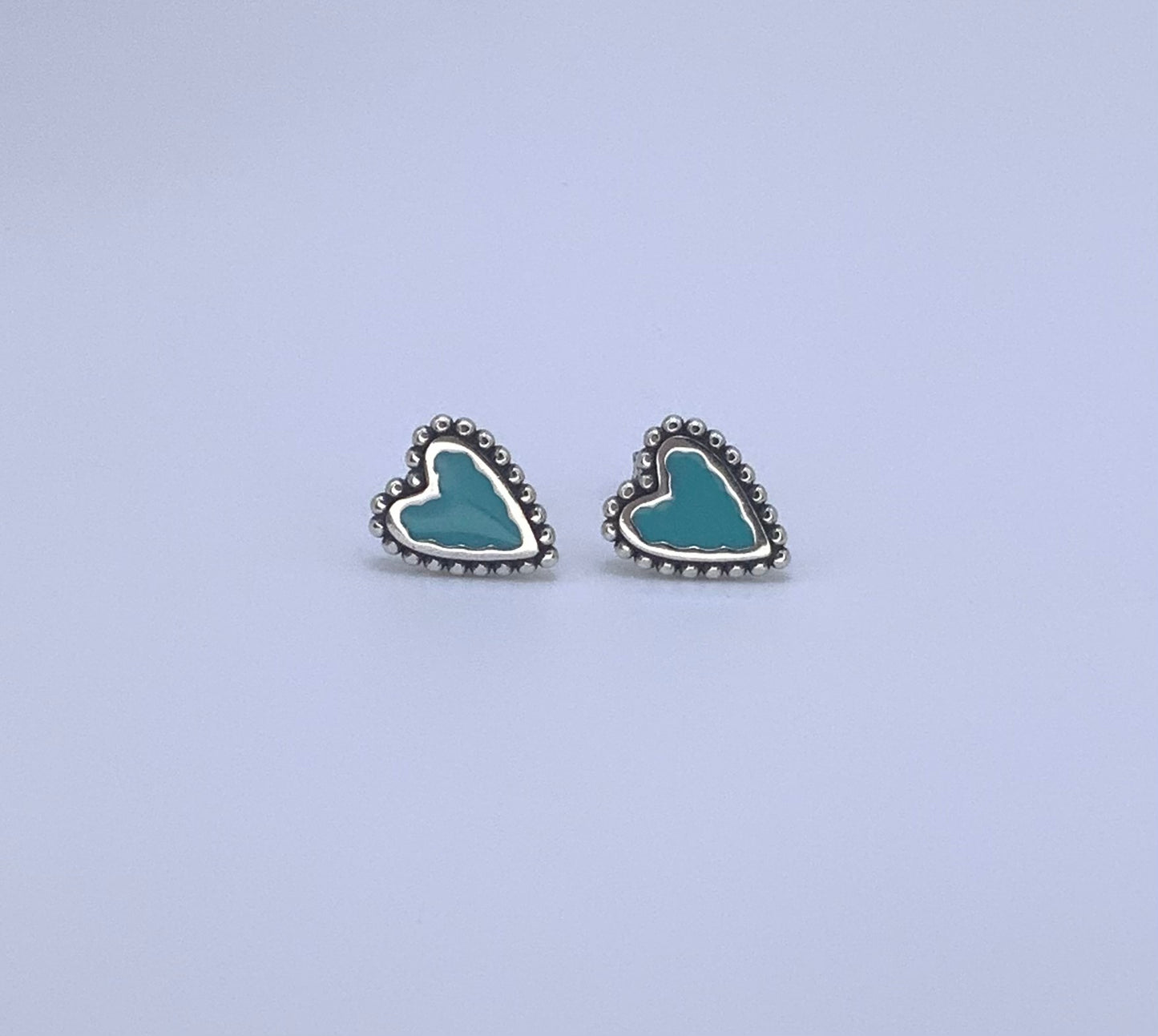 Heart Stud Earring Sterling Silver 925