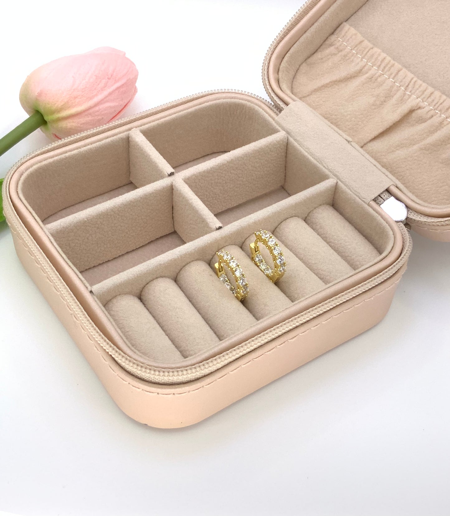 Vera Hoops Earrings Sterling Silver 925