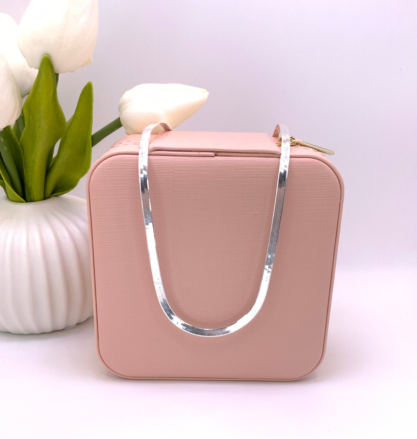 Azteca Chain Necklace Sterling Silver 925