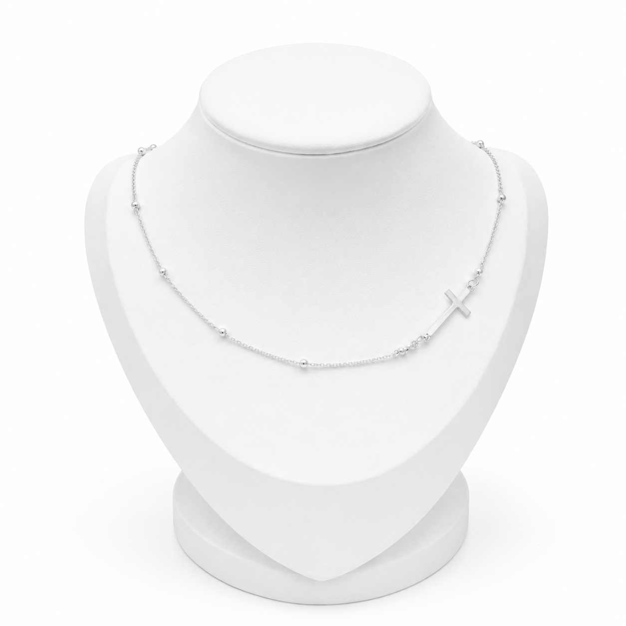 Cross Necklace Sterling Silver 925