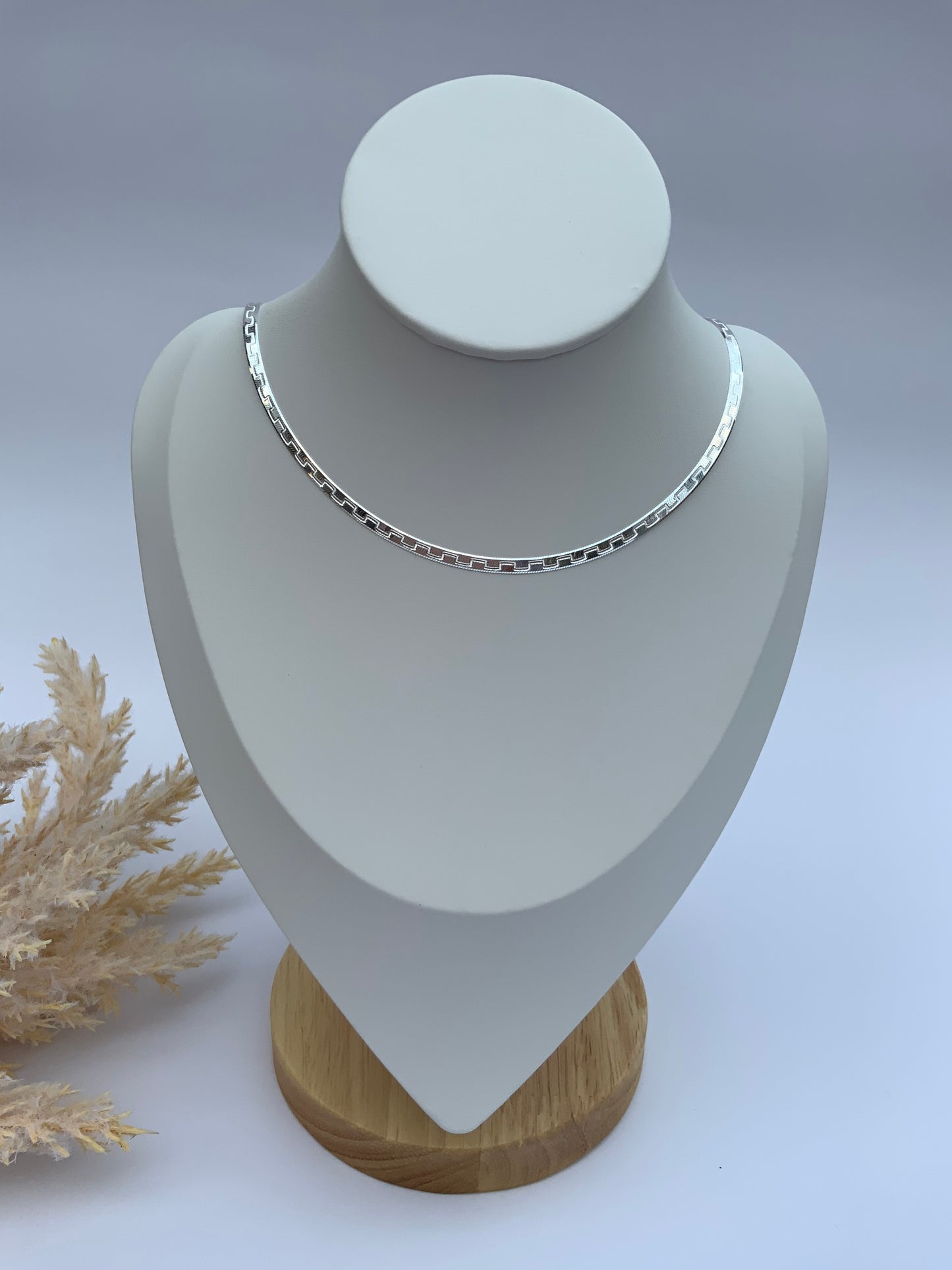 Azteca Necklace Sterling Silver 925