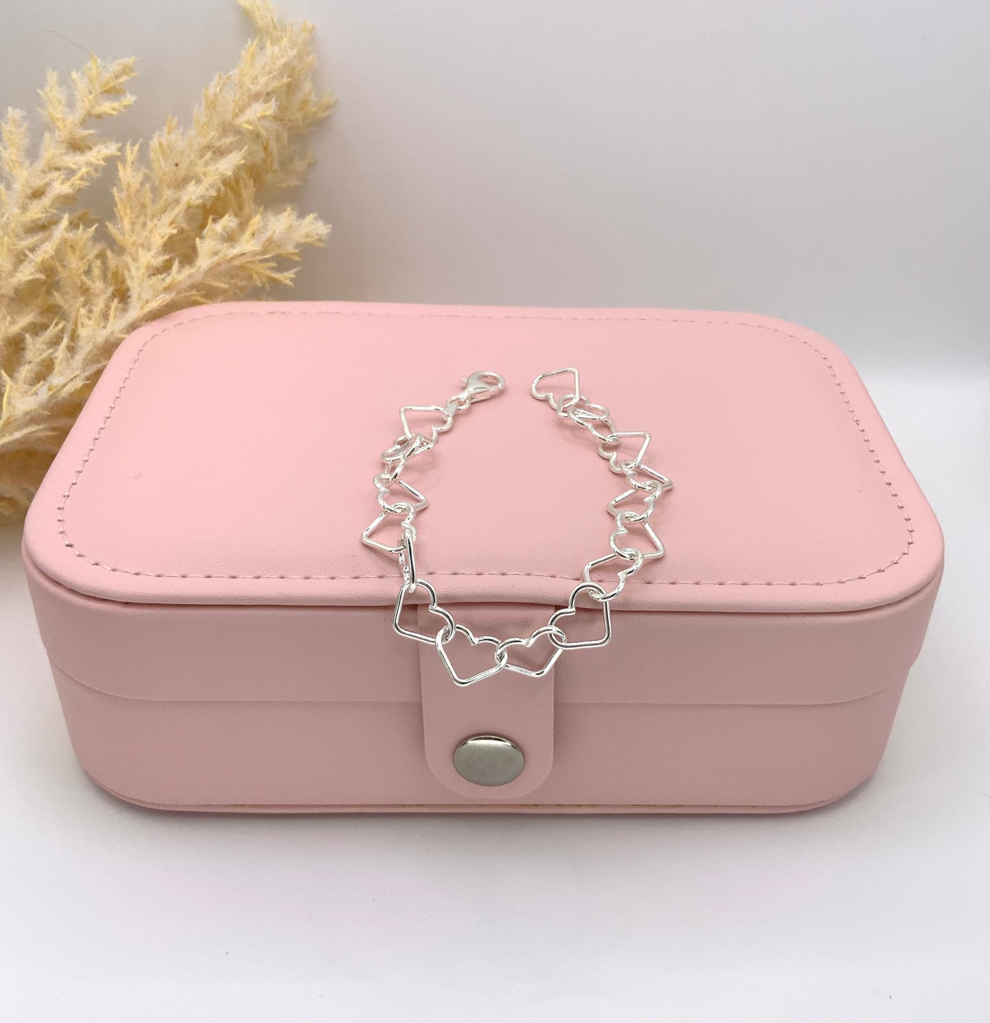 Abby Bracelet Heart Link