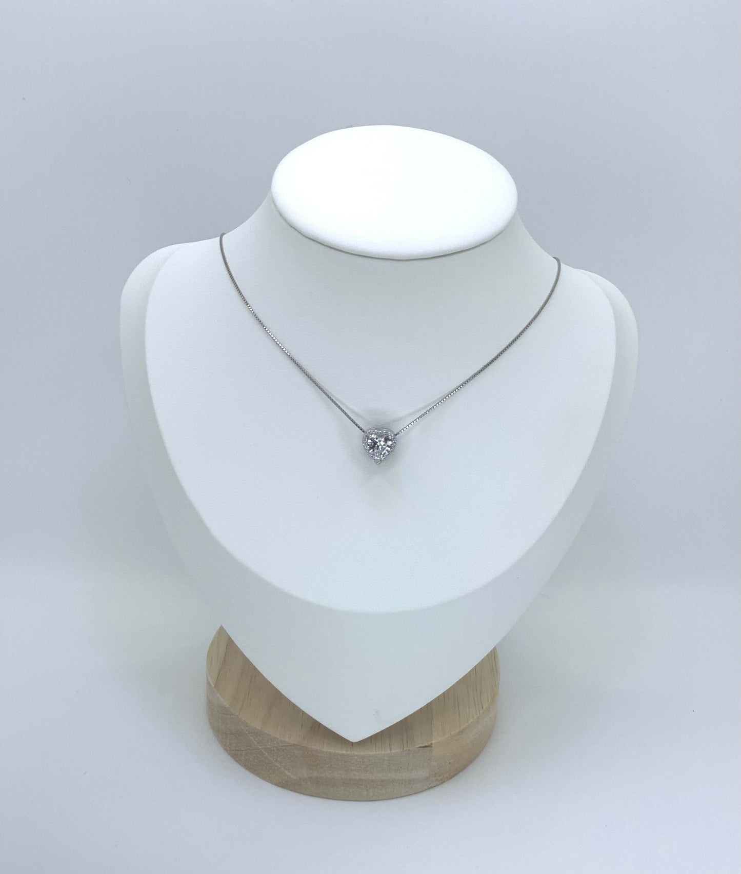 Ocean Necklace Double Sided with Zc Blue-White