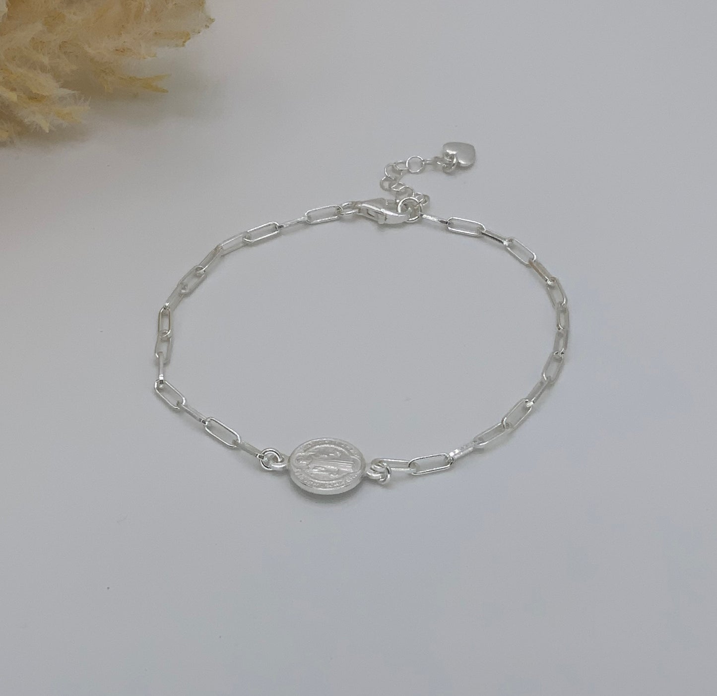 Saint Benito Paperclip Bracelet