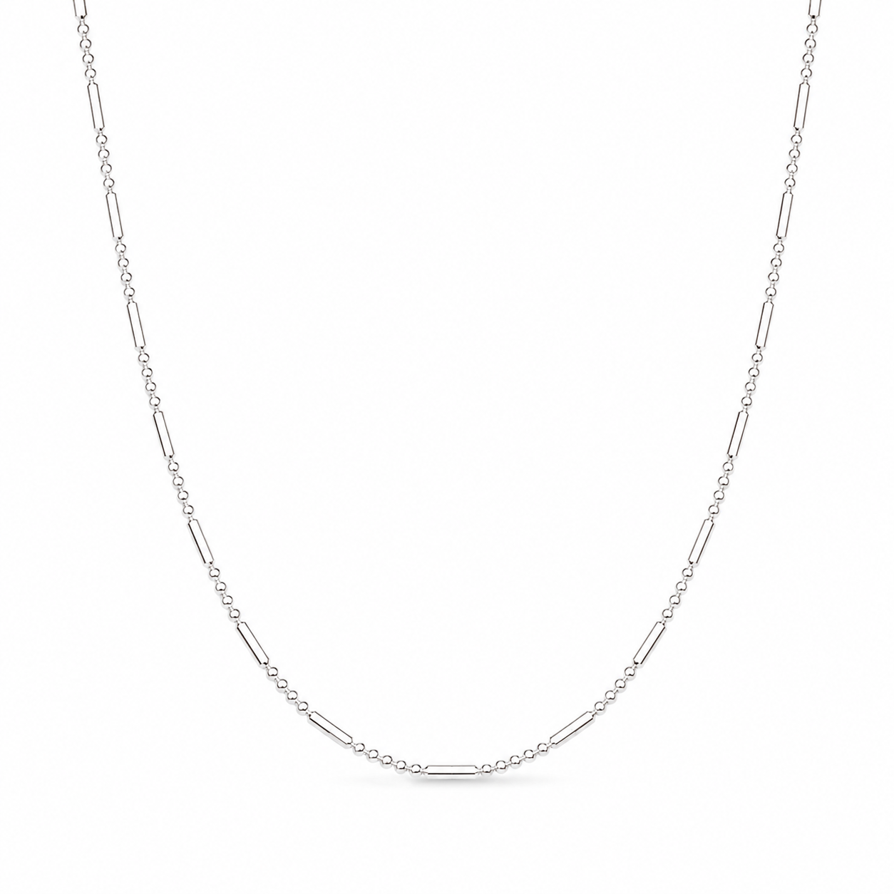 Punto y Coma Chain Necklace Sterling Silver 925