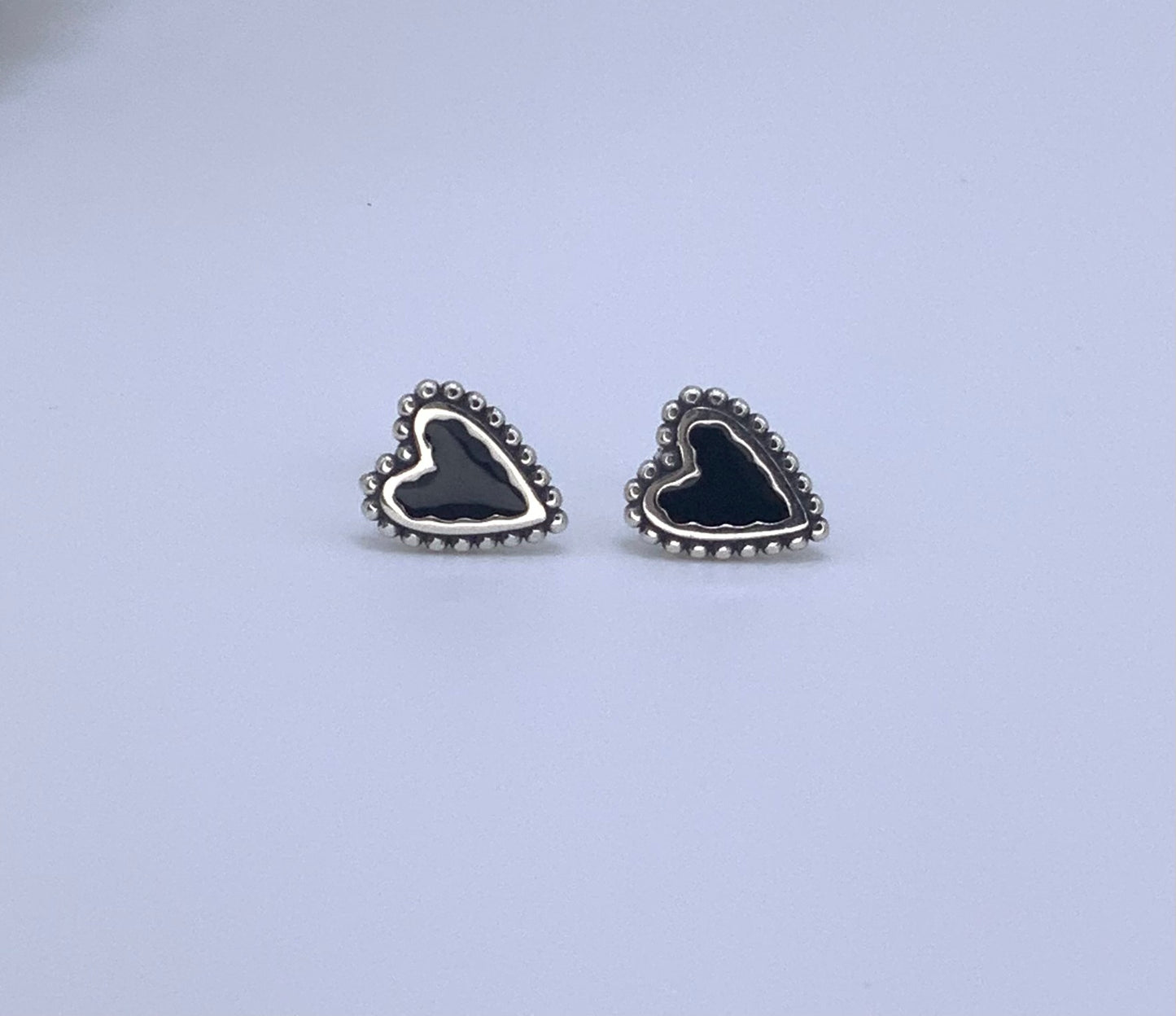 Heart Stud Earring Sterling Silver 925