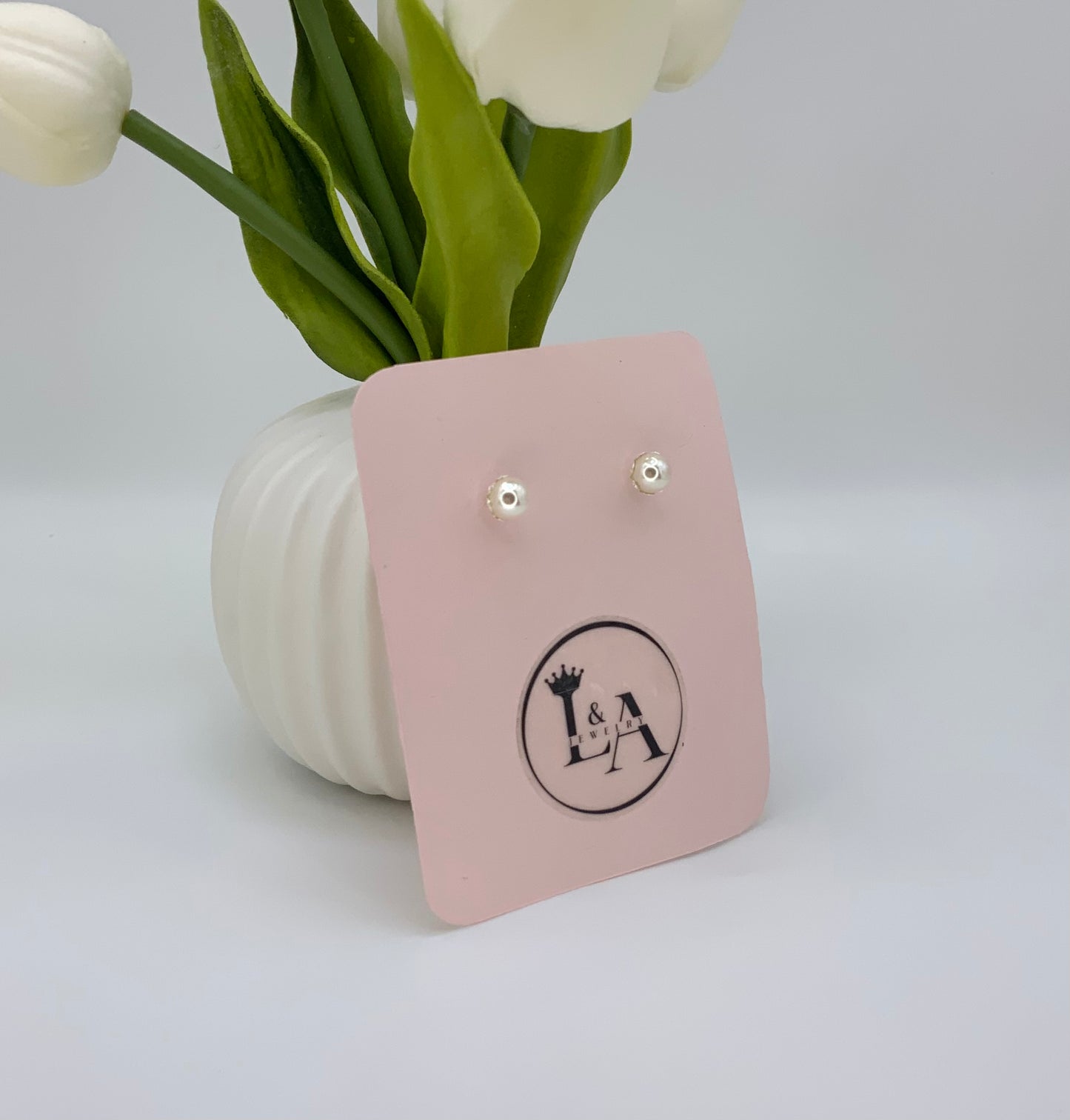 Perla Mia Stud Earring Sterling Silver 925