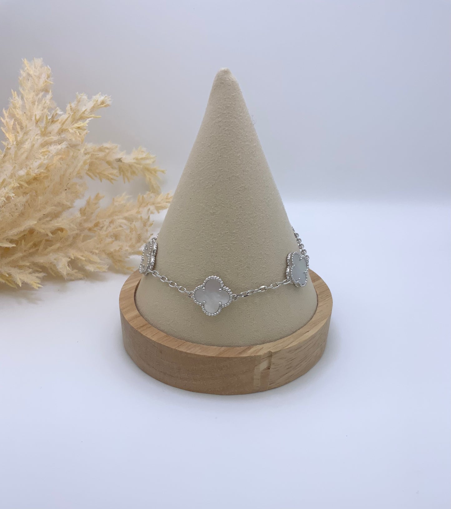 Perla Clover Brazalet