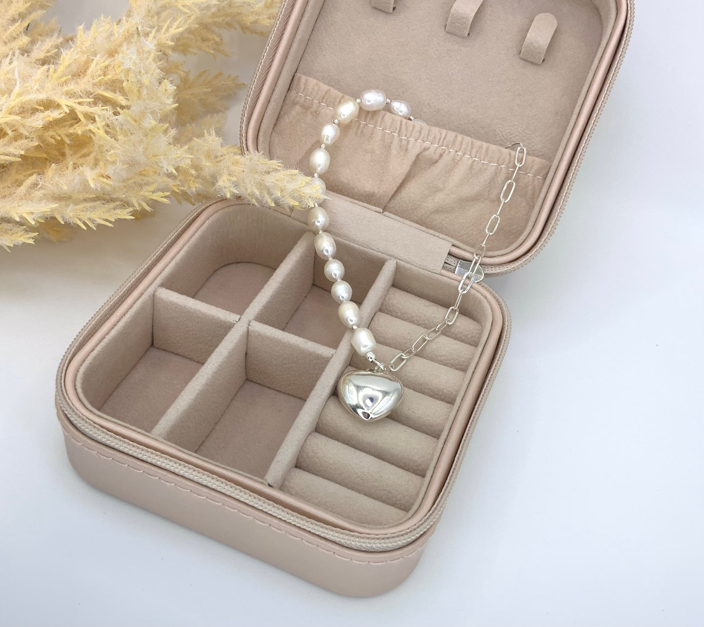 Samira Necklace Pearl Sterling Silver 925