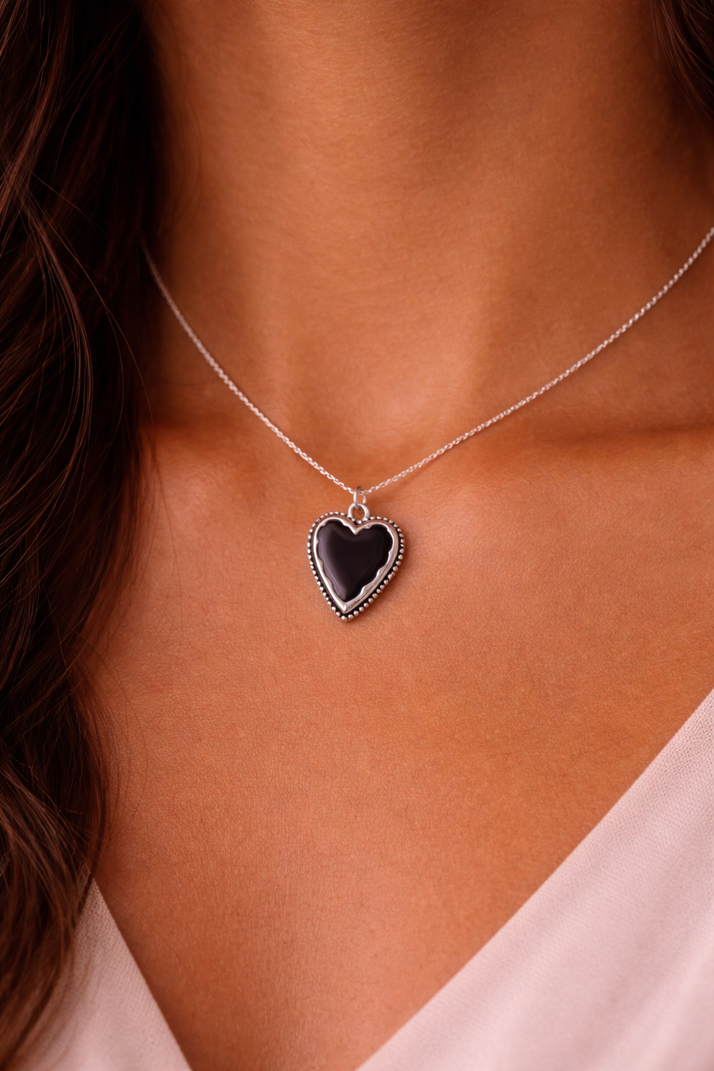 Valentina Heart Charm 925 Sterling Silver
