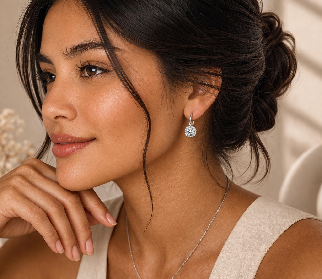 Arlet Hoop Earrings With Zc Sterling Silver 925