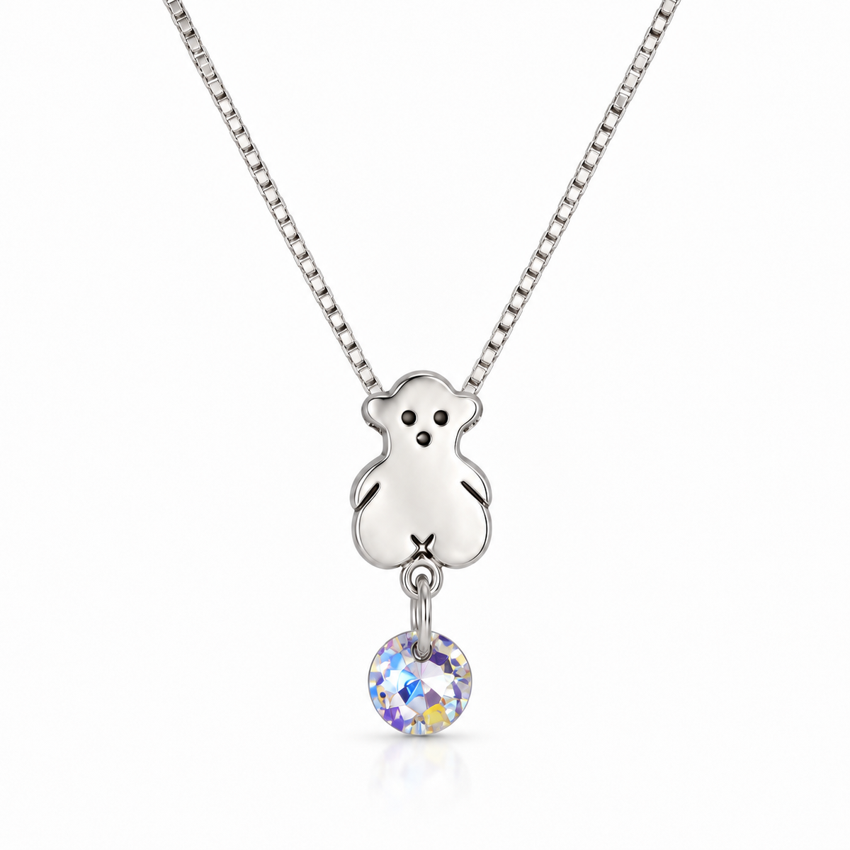 Teddy Aurora Necklace 925 Sterling Silver - 20mm