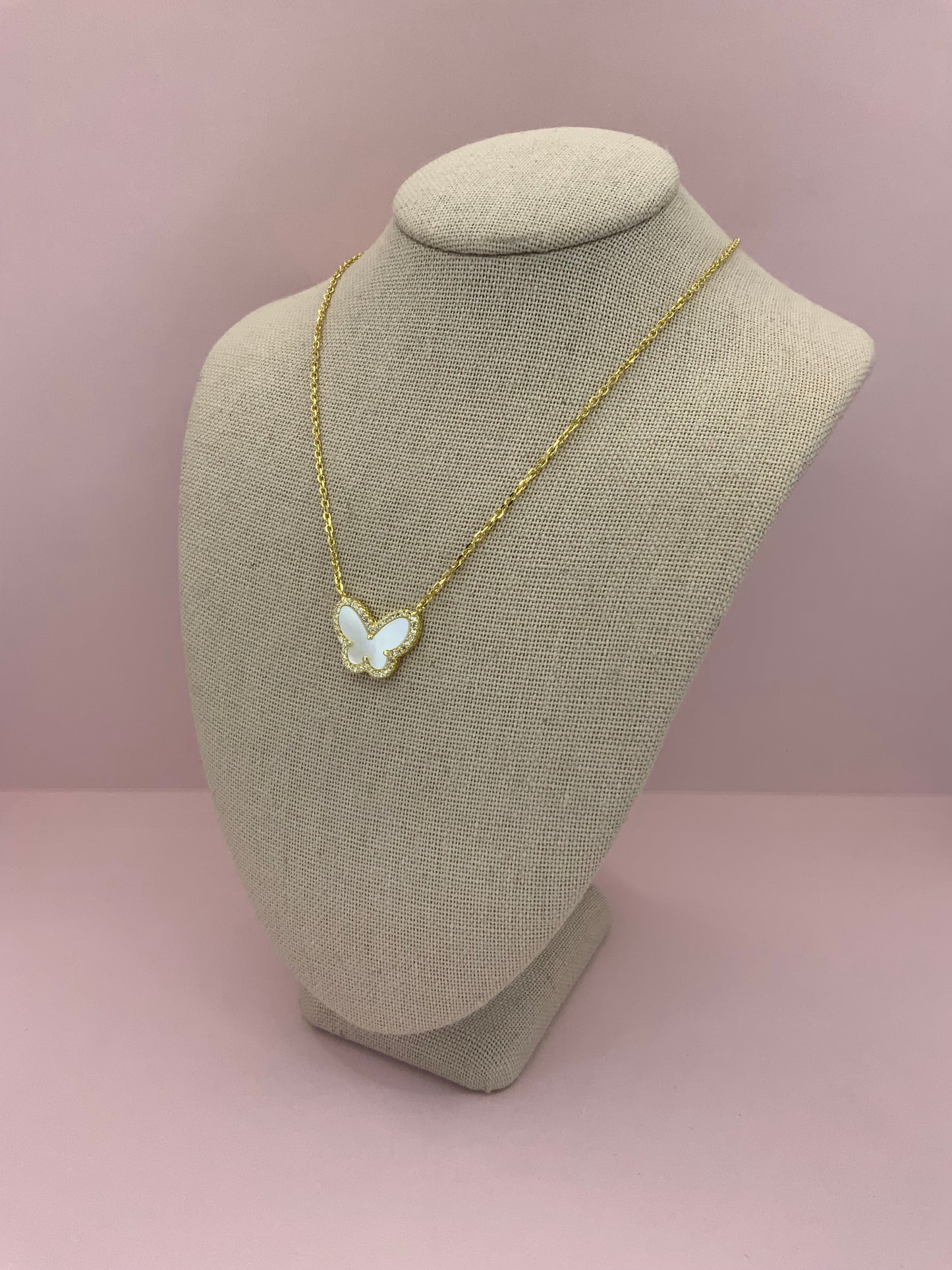 Mariposa Necklace Sterling Silver 925