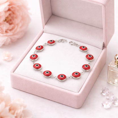 Evil Eye Bracelets Sterling Silver 925