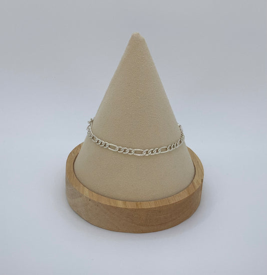 Cartier Style Bracelet Sterling Silver 925 - 7 inch