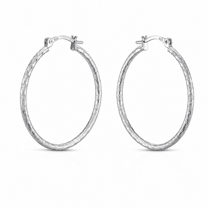 Lily Hoop Earrings  Available in S,M,L and XL