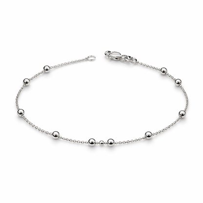 Luna Beaded Bracelet  925 Sterling silver