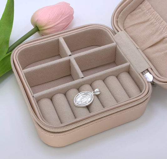 Our Lady of Guadalupe Pendant small ,Sterling Silver 925