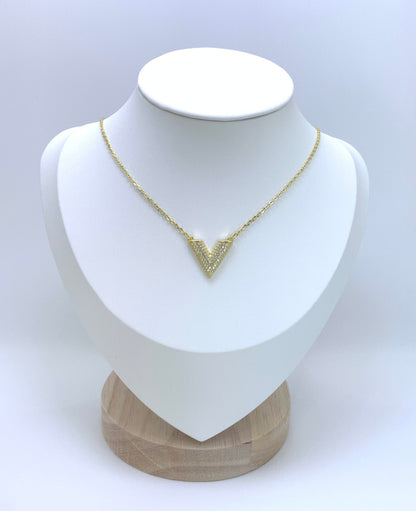 Valerie Necklace with Zc Sterling Silver 925