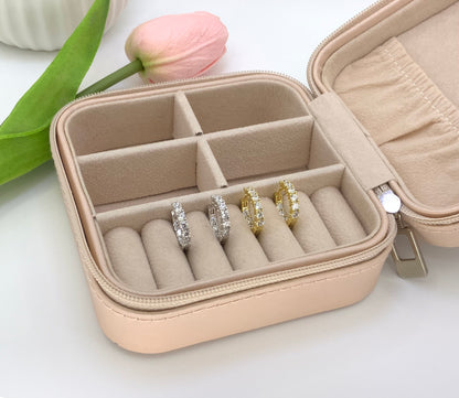 Vera Hoops Earrings Sterling Silver 925