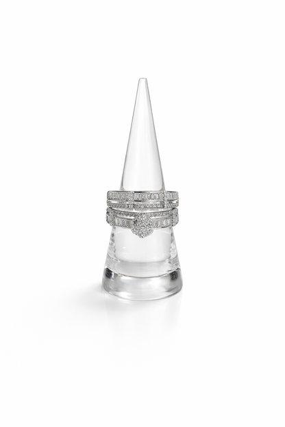 Spring Doble Ring 925 Sterling Silver