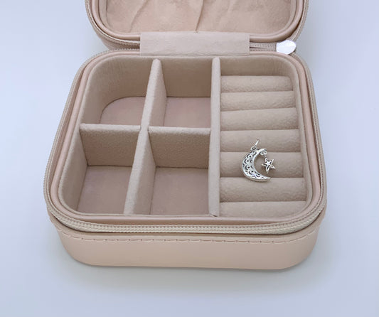 Moon & Star Pendant Sterling Silver 925