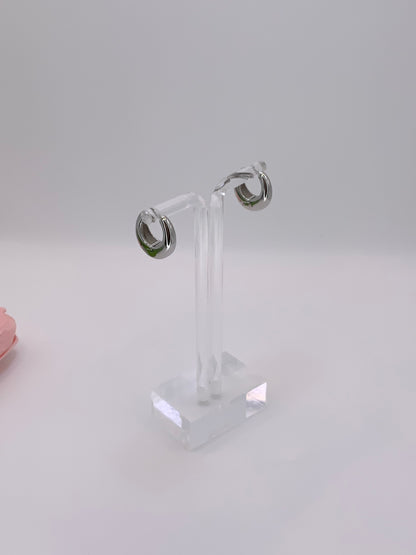 Alba Hoops Earrings Sterling Silver 925