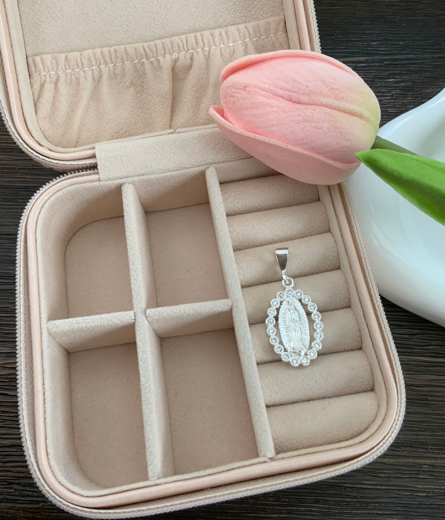 Our Lady of Guadalupe Pendant Sterling Silver 925