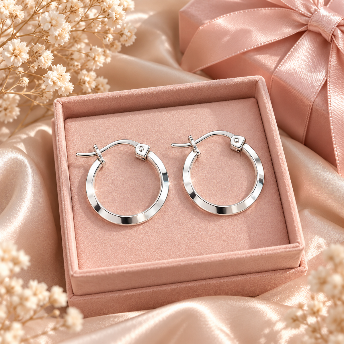 Sienna Hoops | 925 Sterling Silver-16mm