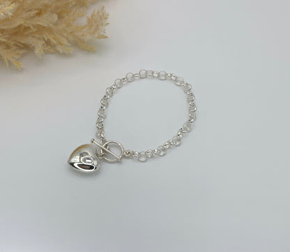 Hanna Heart Bracelet