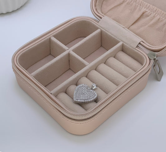 Heart Pendant with CZ - Sterling Silver 925