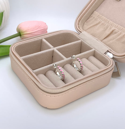 Heart Hoops Medium- Sterling Silver 925