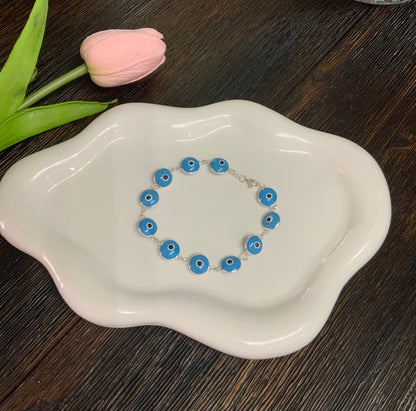 Evil Eye Bracelets Sterling Silver 925