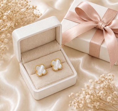 Clover Stud Earring Sterling silver 925