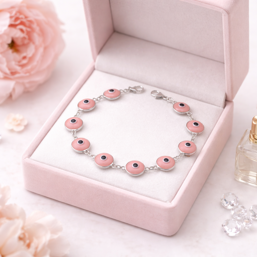 Evil Eye Bracelets Sterling Silver 925