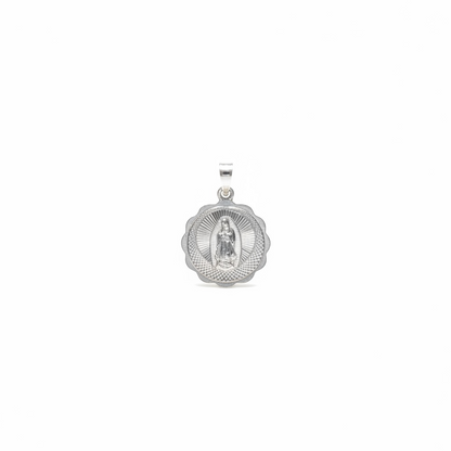 Our Lady of Guadalupe Medallion – 1 Inch | Sterling Silver 925