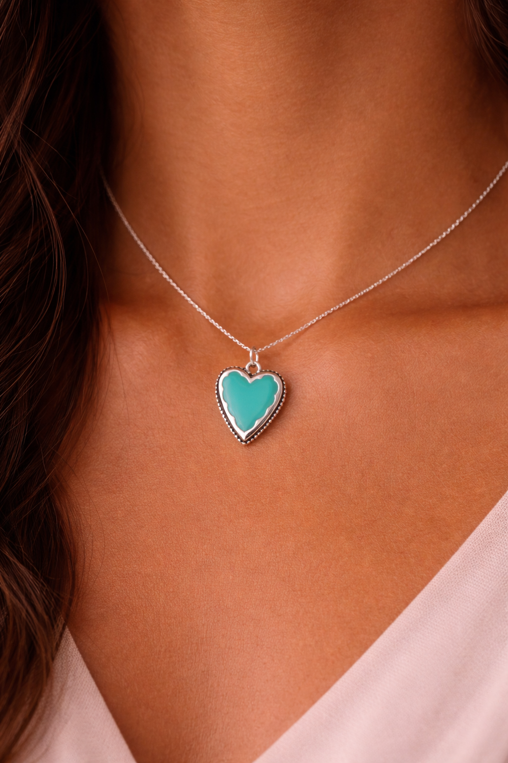 Valentina Heart Charm 925 Sterling Silver
