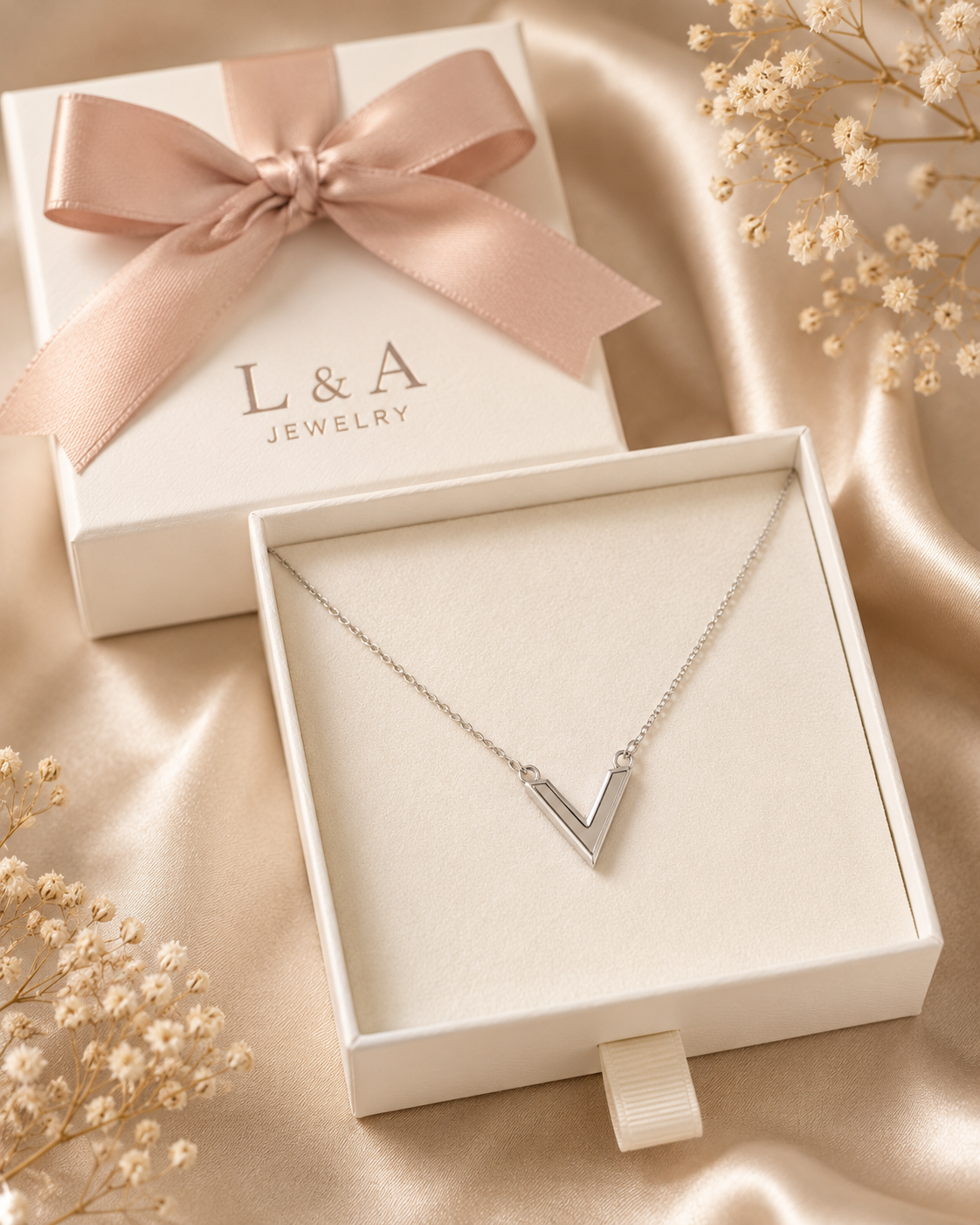 Valerie Necklace with Zc Sterling Silver 925