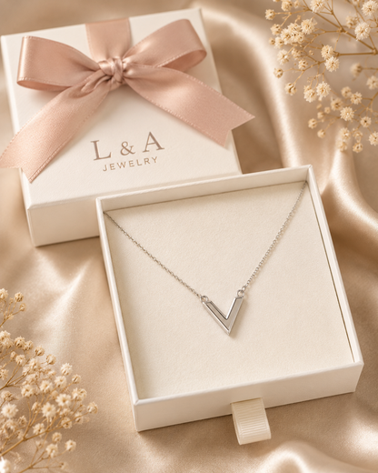Valerie Necklace with Zc Sterling Silver 925