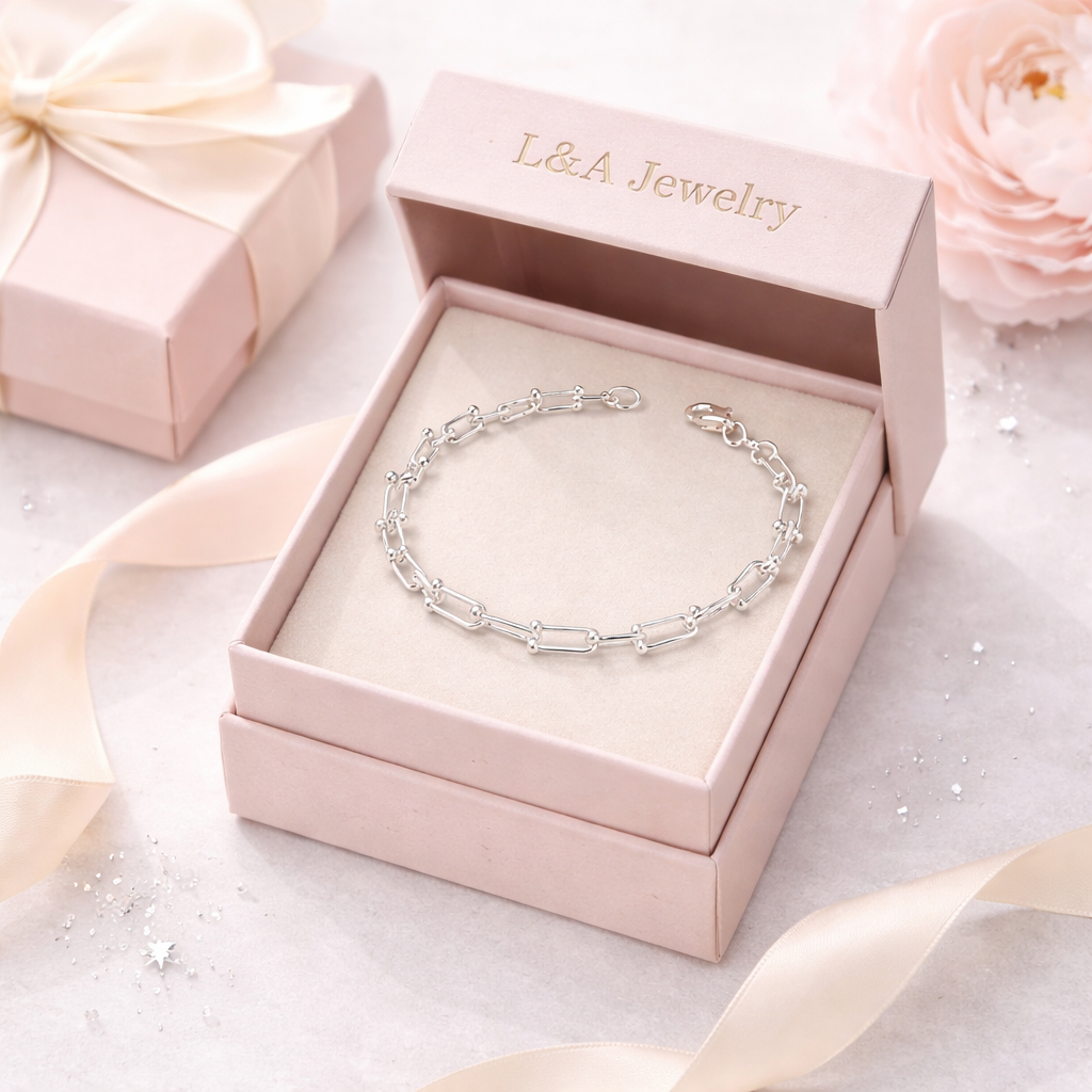 Tiffany Bracelet 5mm - Sterling Silver 925 7.5 inch