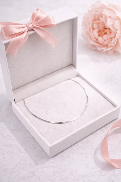 Amara Shine Necklace 925 Sterling Silver- 2.3mm