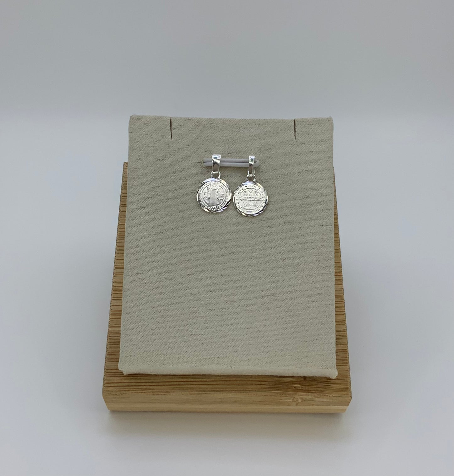 Saint Benedict Small Pendant Sterling Silver 925 - Children