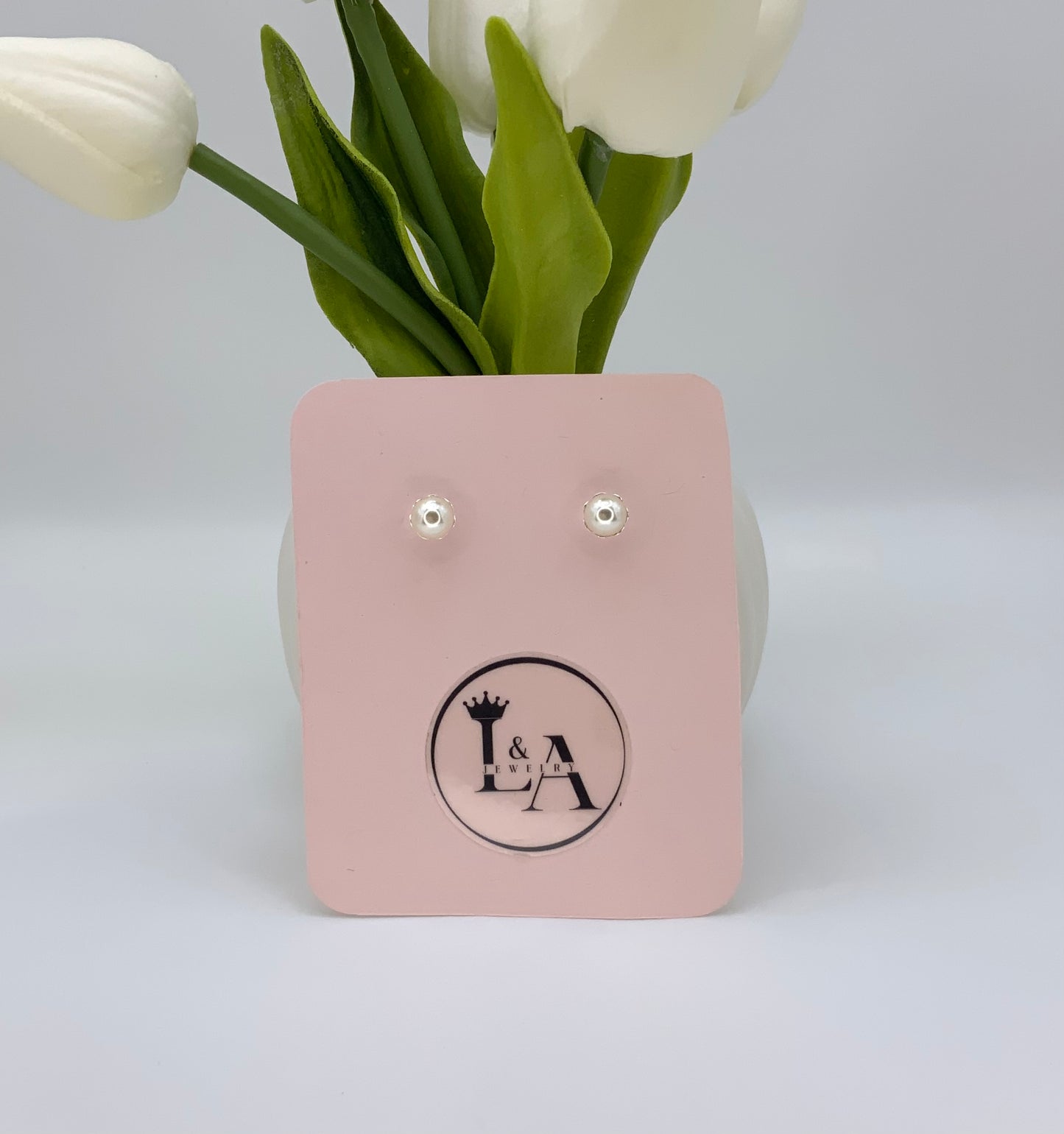 Perla Mia Stud Earring Sterling Silver 925